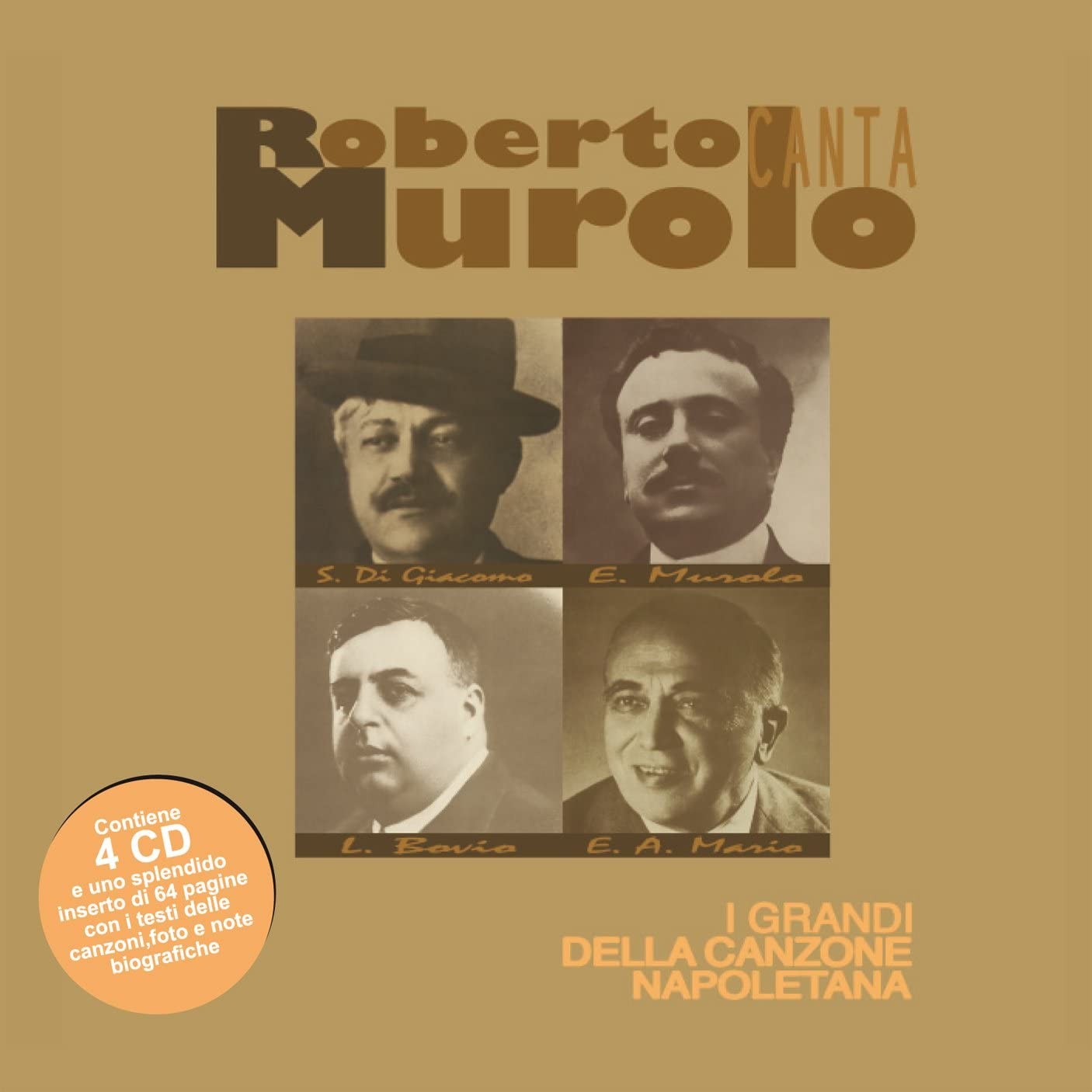 Murolo Roberto - I Grandi Della Canzone Napoletana CD