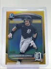 KEVIN MCGONIGLE 2025 BOWMAN CHROME DRAFT GOLD REFRACTOR TIGERS /50 Q0913