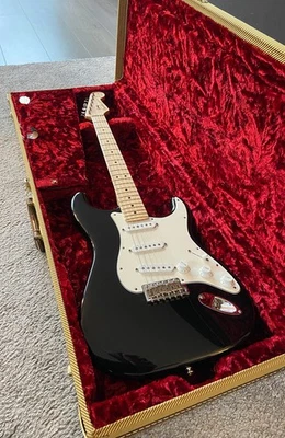 Fender Eric Clapton Stratocaster Blackie USA + Case – Top Zustand - Bild 1 von 4