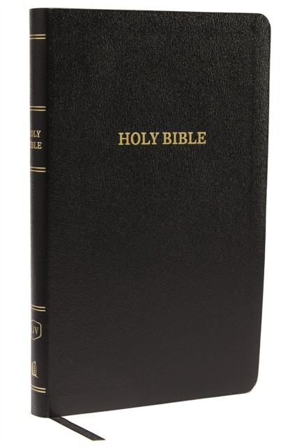 KJV Holy Bible: Thinline with Cross References, Black Bonded Leather, Red Letter, Comfort Print: King James Version - Image 3