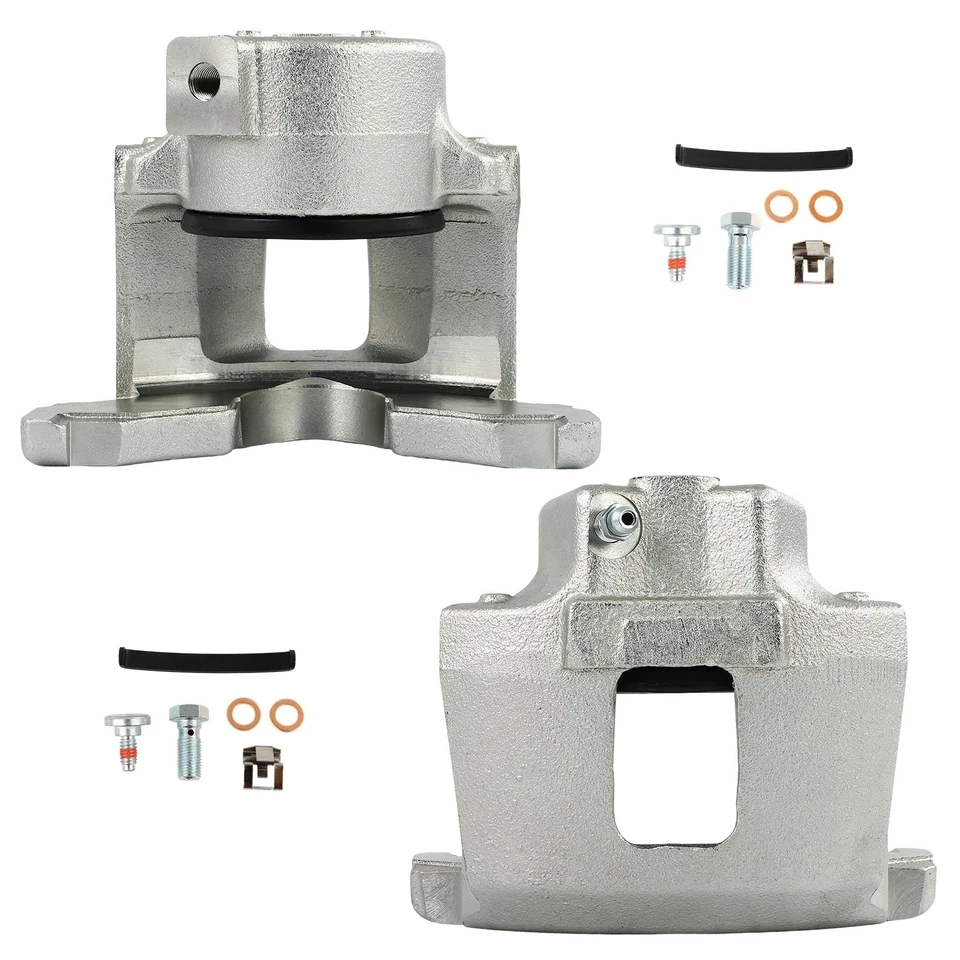 Pinzas de freno delanteras izquierda derecha 2 piezas para 1977-1978 AMC Gremlin 1977 AMC Hornet Foto 4 de 4