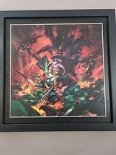 Dark Angels, Azreal Vs Vashtorr  Warhammer 40k Artwork