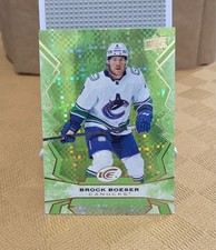 2022-23 Upper Deck Ice Green Brock Boeser Vancouver Canucks #96