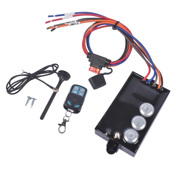 New Dump Trailer Wireless Remote Control System 12 Volt Hydraulic Lift Winch G