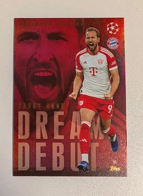 Match Attax Extra 23/24 Harry Kane Dream Debut Champions League  2023/24