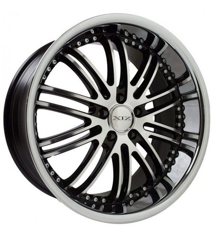 XIX Exotic X23 Wheel 20x10 (25, 5x114.3, 73.1) Black Single Rim 20” 20