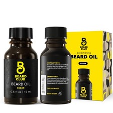 The Beard Club Premium Cedar Beard Oil for Men Natural Castor  Almond Oils ...