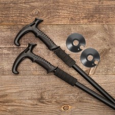 4 Pcs Crutch Accessories Trekking Poles Mud Basket Hiking Stick Cane Baskets