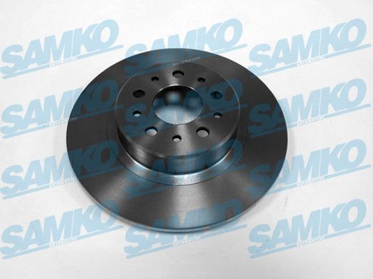 Samko 2X Bremsscheibe Hinten Voll Passend FüR Alfa Romeo 147 937 156 932 937-image