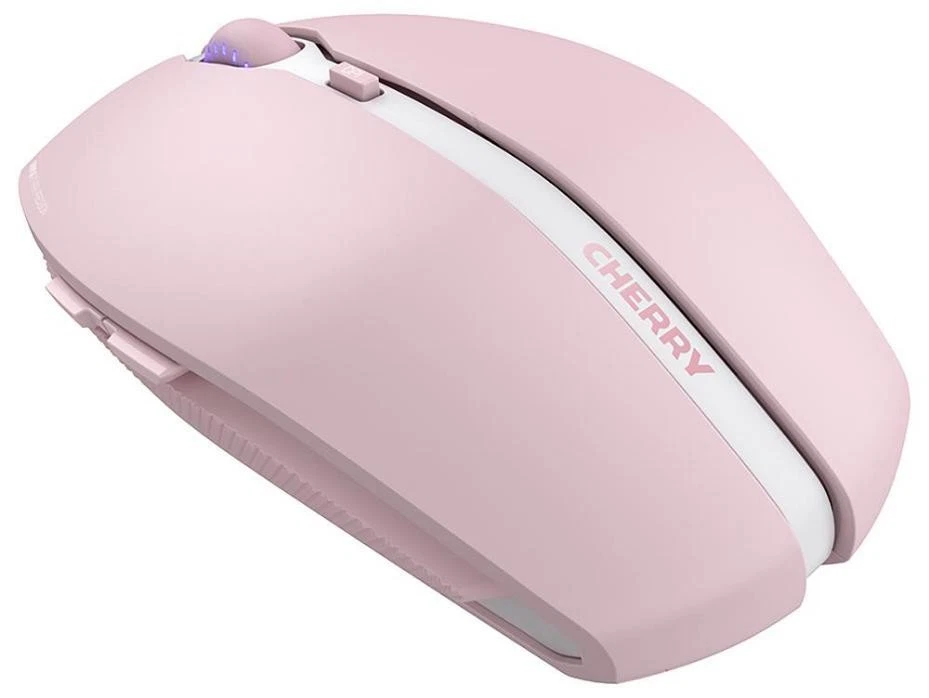 CHERRY GENTIX BT Wireless Bluetooth Mouse, Cherry Blossom Pink - JW-7500-19 - Image 2 of 4