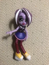 Capsule Chix 5" Fashion Doll Figure Ram Rock Purple Articulate Purple Hair Toy