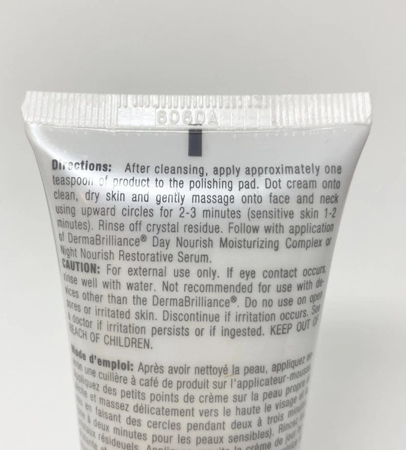 DermaBrilliance Jewel Resurfacing Cream Luxury Exfoliation 2.6oz New & Sealed - Image 4 of 4