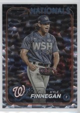 2024 Topps Series 1 Silver Crackle Foil Kyle Finnegan #153 1b4h