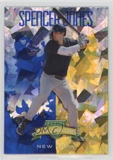 2024 Panini Crusade Crusade Blue Cracked Ice Prizm Spencer Jones #82 11eb