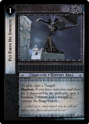 Put Forth His Strength - The Return of the King - Herr der Ringe TCG