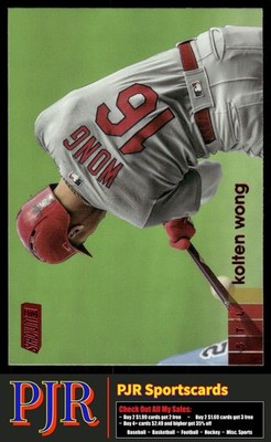 Kolten Wong 2020 Stadium Club #266 St. Louis Cardinals Red Foil
