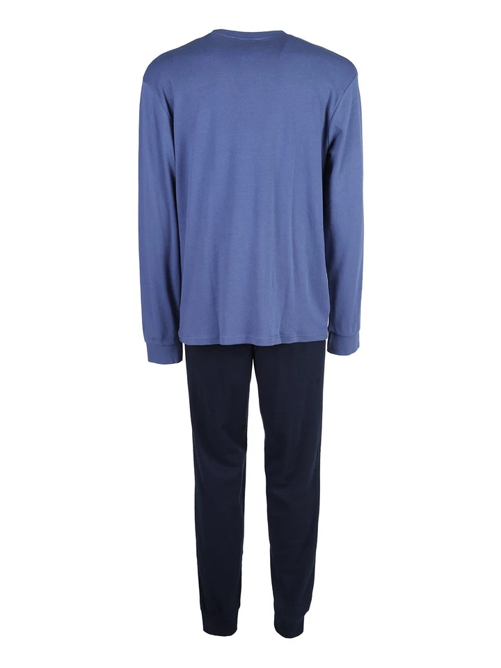 The Simpsons Pigiama lungo da uomo in cotone interlock con stampe - avion - Imagen 2 de 3