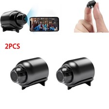 2PCS Mini WIFI Camera 1080P HD Night Vision Remote Monitoring Micro Baby Monitor