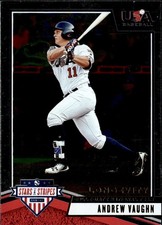 2019 Panini Stars & Stripes USA Baseball #13 Andrew Vaughn Longevity Base Retail