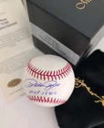 Pete Rose Signed Rawlings OMLB Baseball "MVP 75 WS" Reggie Jackson COA / Boxed