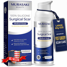 Silicone Scar Gel for Surgical, C-Section, Burn, Keloid Old Scars 2.12 oz