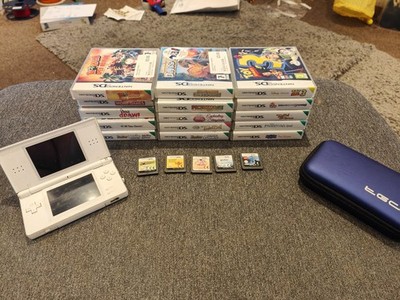 Nintendo DS Lite Weiß Bundle mit 20 Spielen