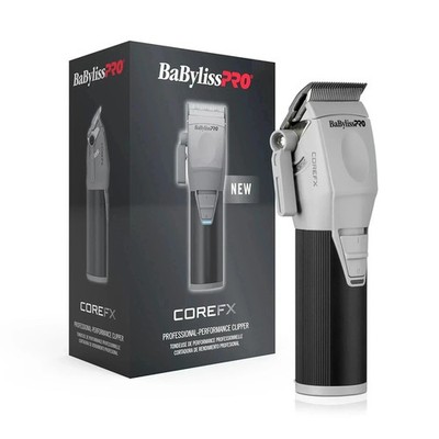 BaByliss PRO COREFX FX86 Compact Professional Hair Clippers Black & Gray