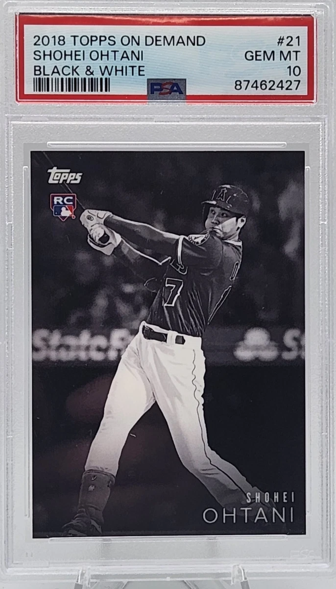 2018 Topps On Demand Black & White - Shohei Ohtani #21 for sale | eBay