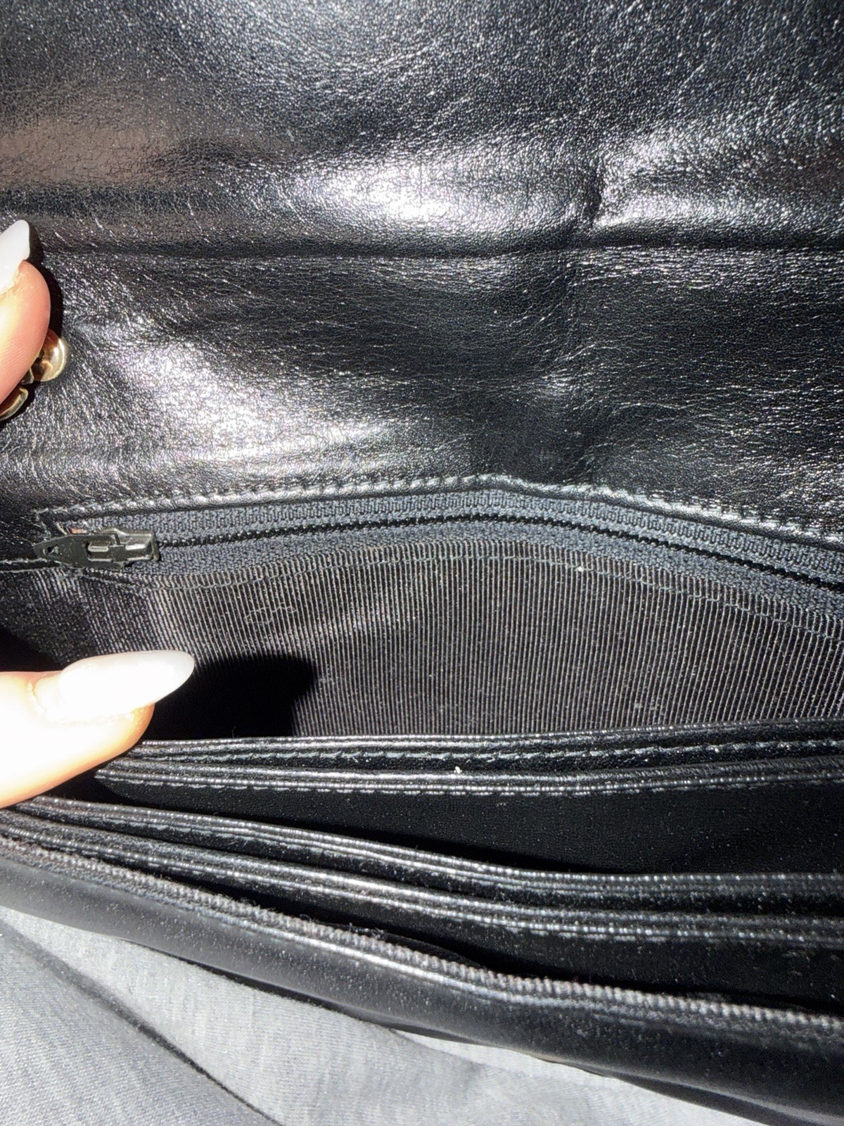 Throwback Clutch/Crossbody Python Skin 70s 80s Ba… - image 7