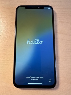Apple iPhone XS A2097 - 256GB - Silber (Ohne Simlock) (Dual-SIM)