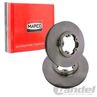 2X Mapco Bremsscheiben 288Mm BelÜFtet Vorne Passend FüR Ford Tourneo Transit | 4
