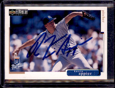 1998 UD Collector's Choice #389  Rangers Kevin Appier  Auto/ Signed IP