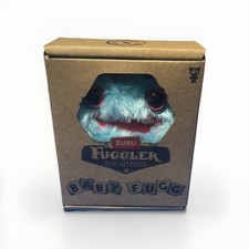 ZURU Fuggler Baby Fugg Wide-Eyed Weirdo Baby Blue 3.5in Plush New Sealed Box 
