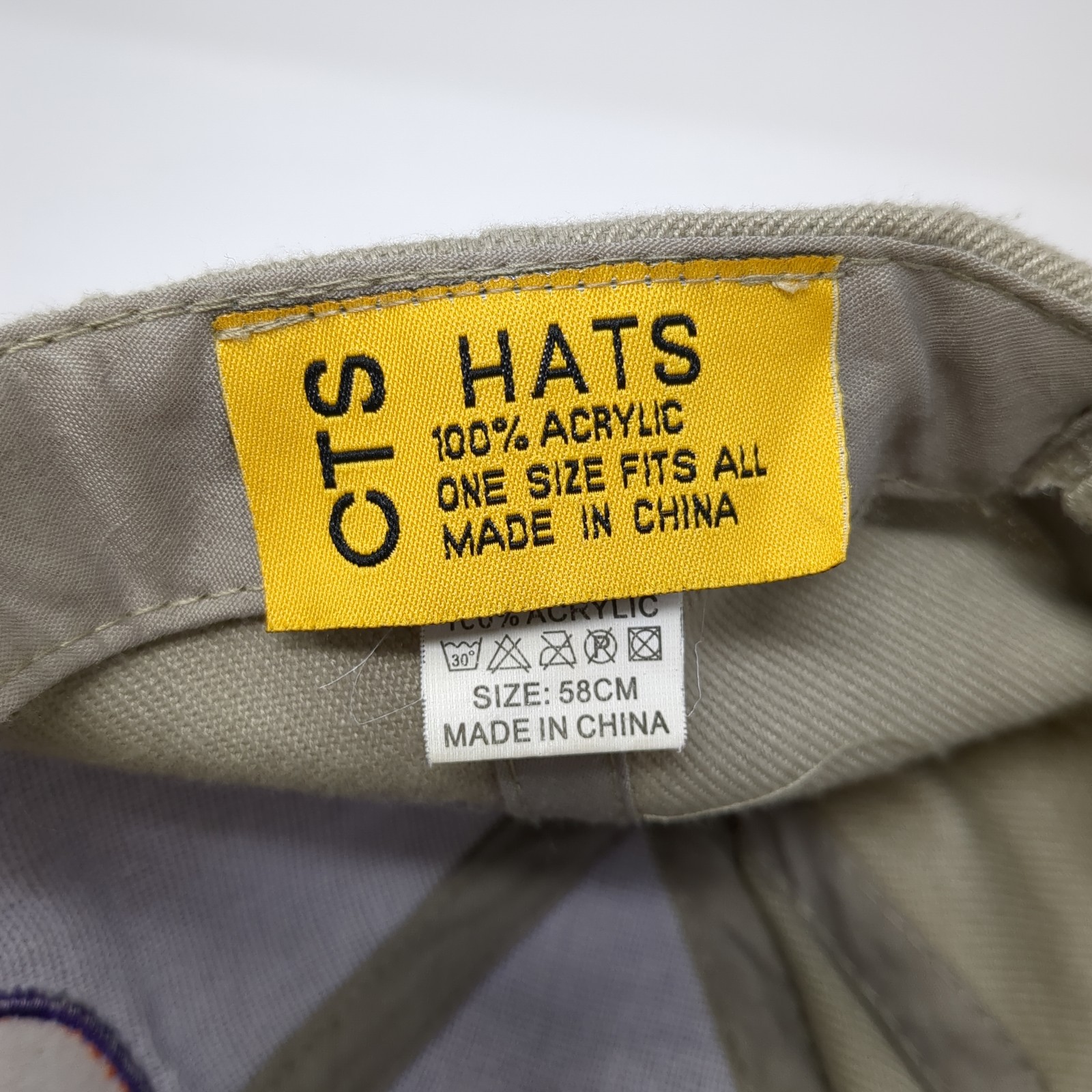 Native Bear Strapback Baseball Cap Brown OS Adjus… - image 9