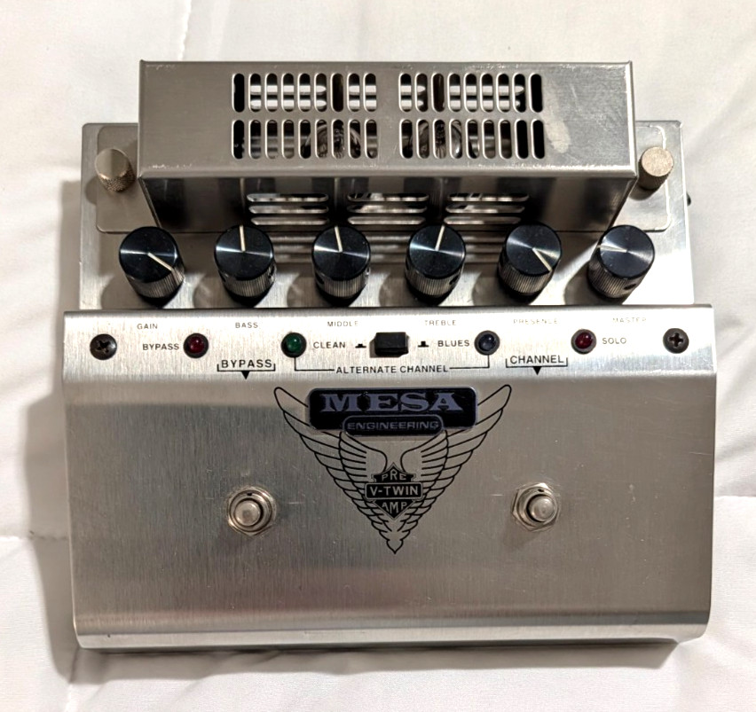Ronnie Montrose Owned MESA BOOGIE V-Twin Tube Preamp Effects Pedal Exc. Cond.
