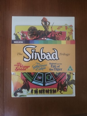THE SINBAD TRILOGY Powerhouse Indicator Limited Edition New Sealed US Seller