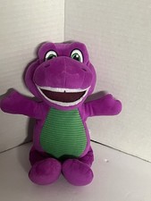 Barney the purple dinosaur Barney  s World Fisher-Price stuffed plush toy 2024
