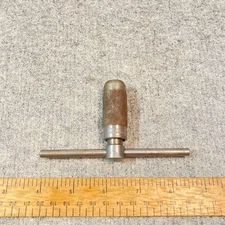 Millers Falls Tap Wrench T Handle Adjustable 1/8" #89 USA