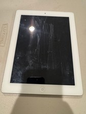 Apple iPad 2 16GB Wi-Fi Silver Tablet - Good Condition, Minor Scratches