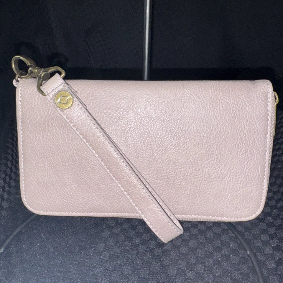 Cartera para mujer Thirty-One All About the Benjamins color topo guijarro y correa/muñequera Foto 2 de 4