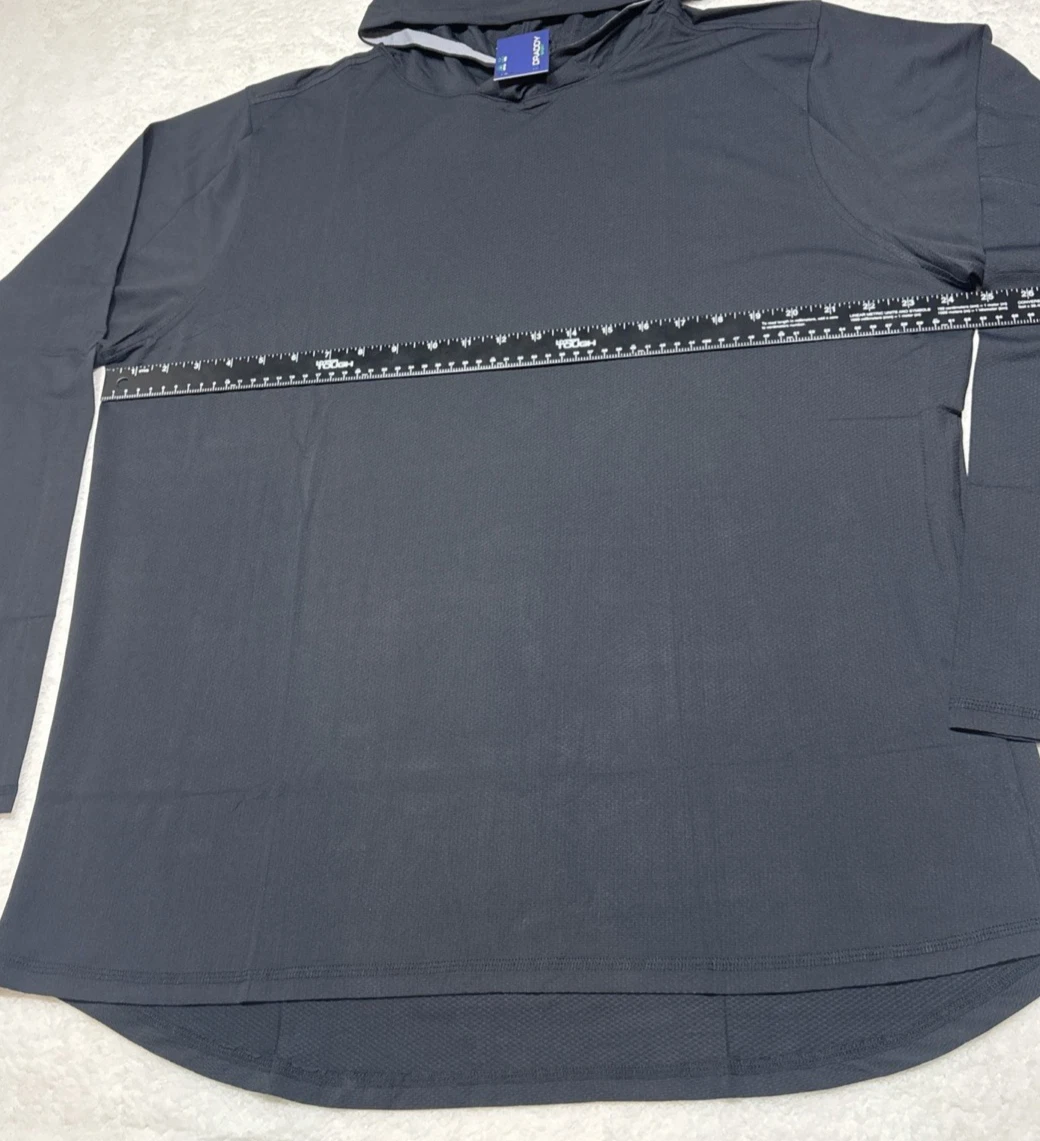 B. Draddy Cool Olin Hoodie Mens XL Dark Knight Black BDSL10 Golf Pullover image 6