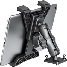 Tablet Holder for Truck, Heavy Duty Drill Base Tablet Car Mount for iPad