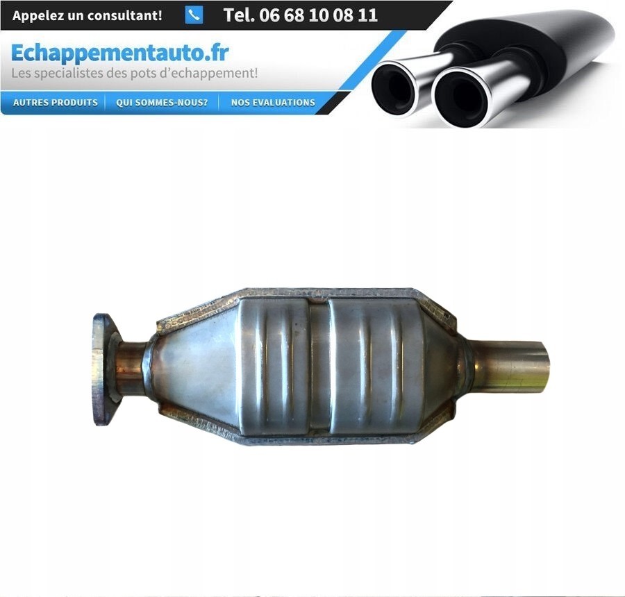 Catalyseur Fiat Brava et Bravo 1.8i collecteur d'échappement pour moteur essence