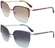 Anne Klein Women's Brow-Line Cat-Eye Sunglasses w/ Gradient Lens - AK7080