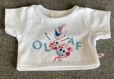 Build A Bear Clothes 2019 Disney Frozen Olaf T-Shirt  EUC