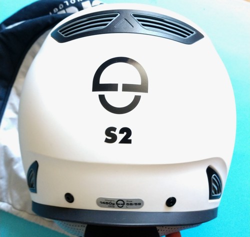 Schuberth S2 Motorrad Helm Gr 58 59 L Motorradhelm Neuwertig Weiß Sonnenbrille - Bild 6 von 7