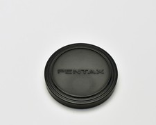 Genuine Pentax 51mm Push On Front Lens Cap 49mm Front Silver Black SMC 2722
