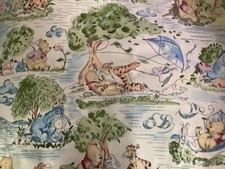 Winnie the Pooh Blustery Day 100 high quality cotton quilt fabric 1/4 yd 9 x44