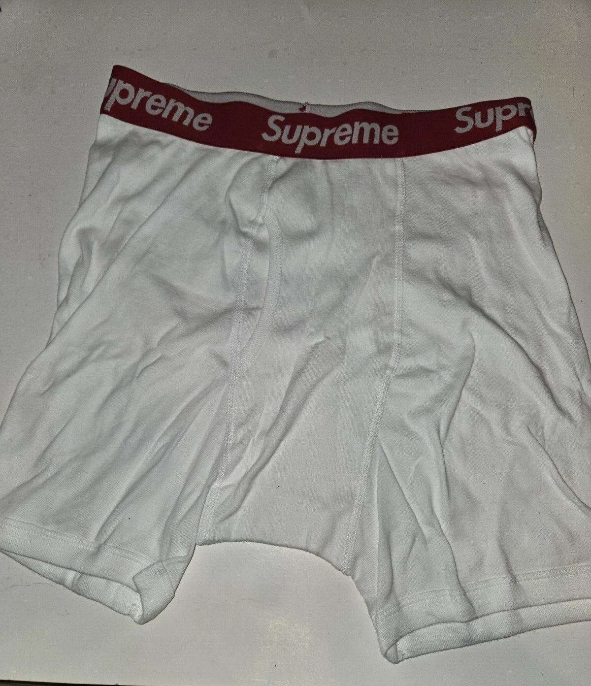 Boxer slip Supreme x Hanes (1 paquet) taille extra large blanc XL neuf DS