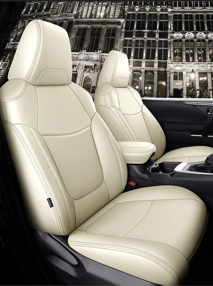 PARA TOYOTA FJ CRUISER MOTOPTES 2007-2014 FUNDAS DE CUERO PERSONALIZADAS PARA ASIENTO DE AUTO DURADERAS Foto 4 de 4